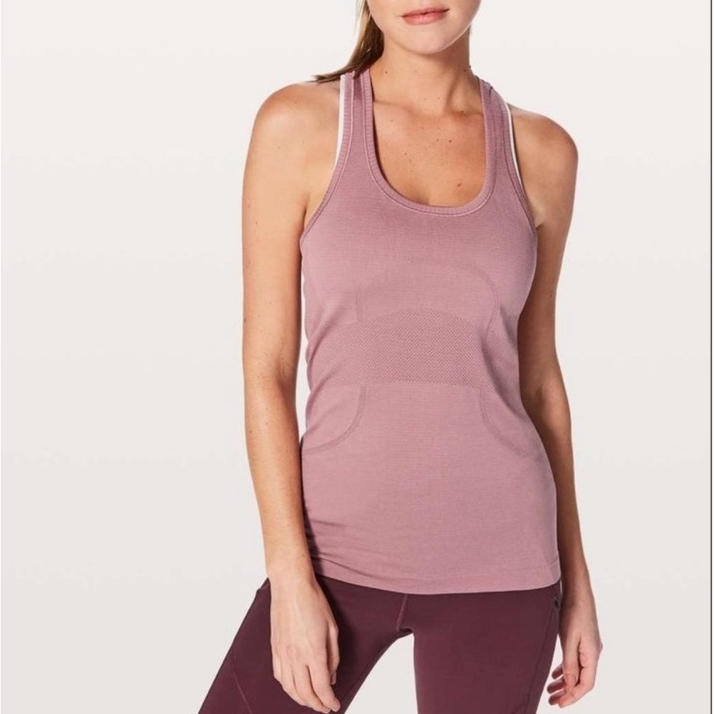 Lululemon Swiftly Tech Racerback Quicksand size 6